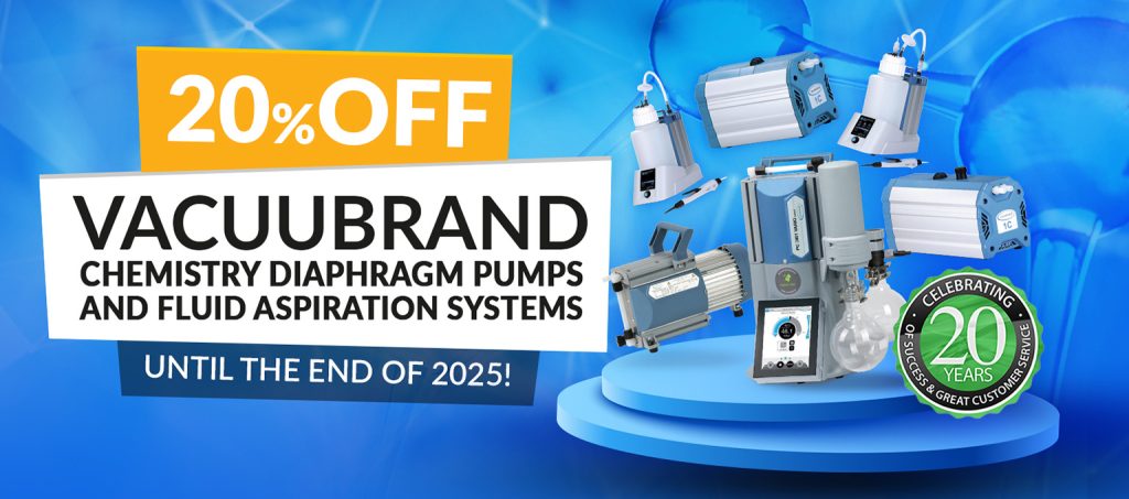 20% Vacuubrand Vacuum systems