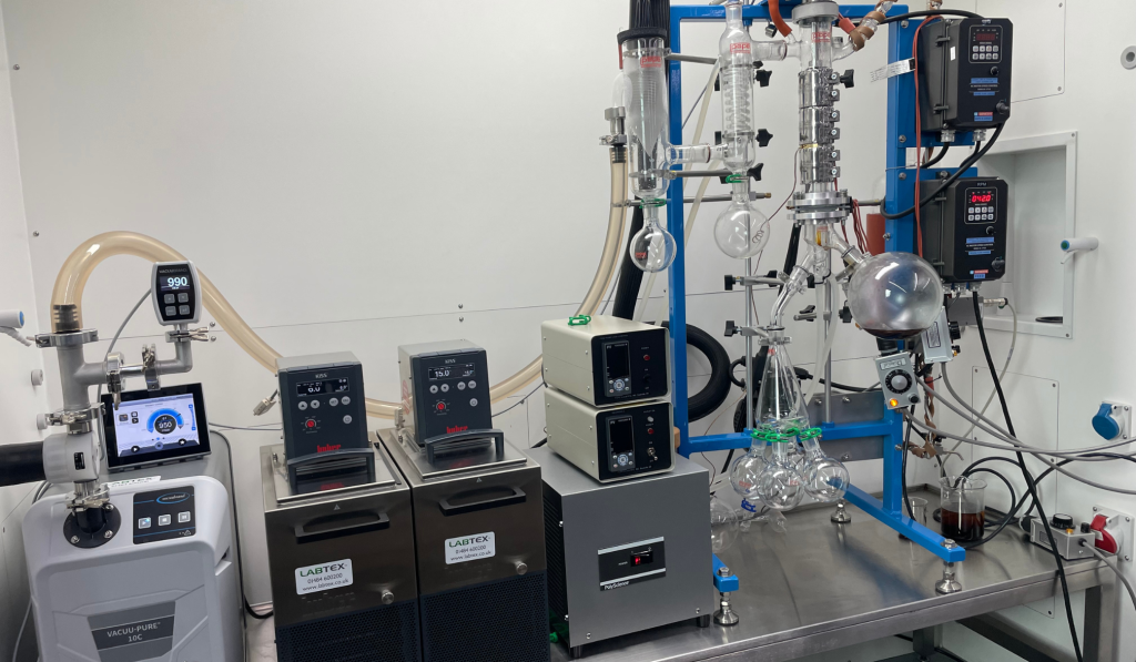Wiped Film Evaporator installation